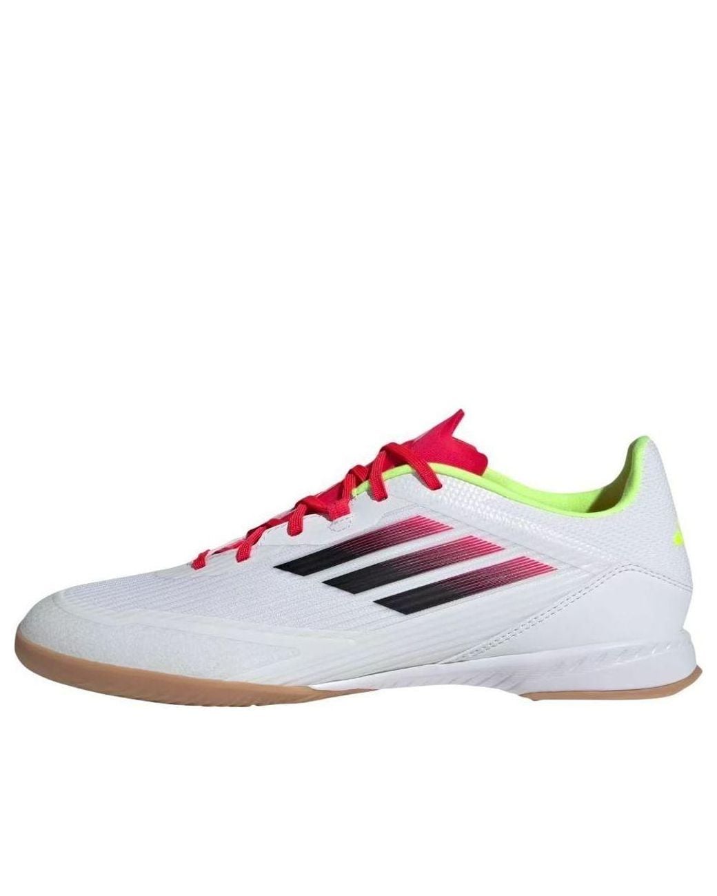 Adidas White F50 League Lace Up Low Top Sneakers for men