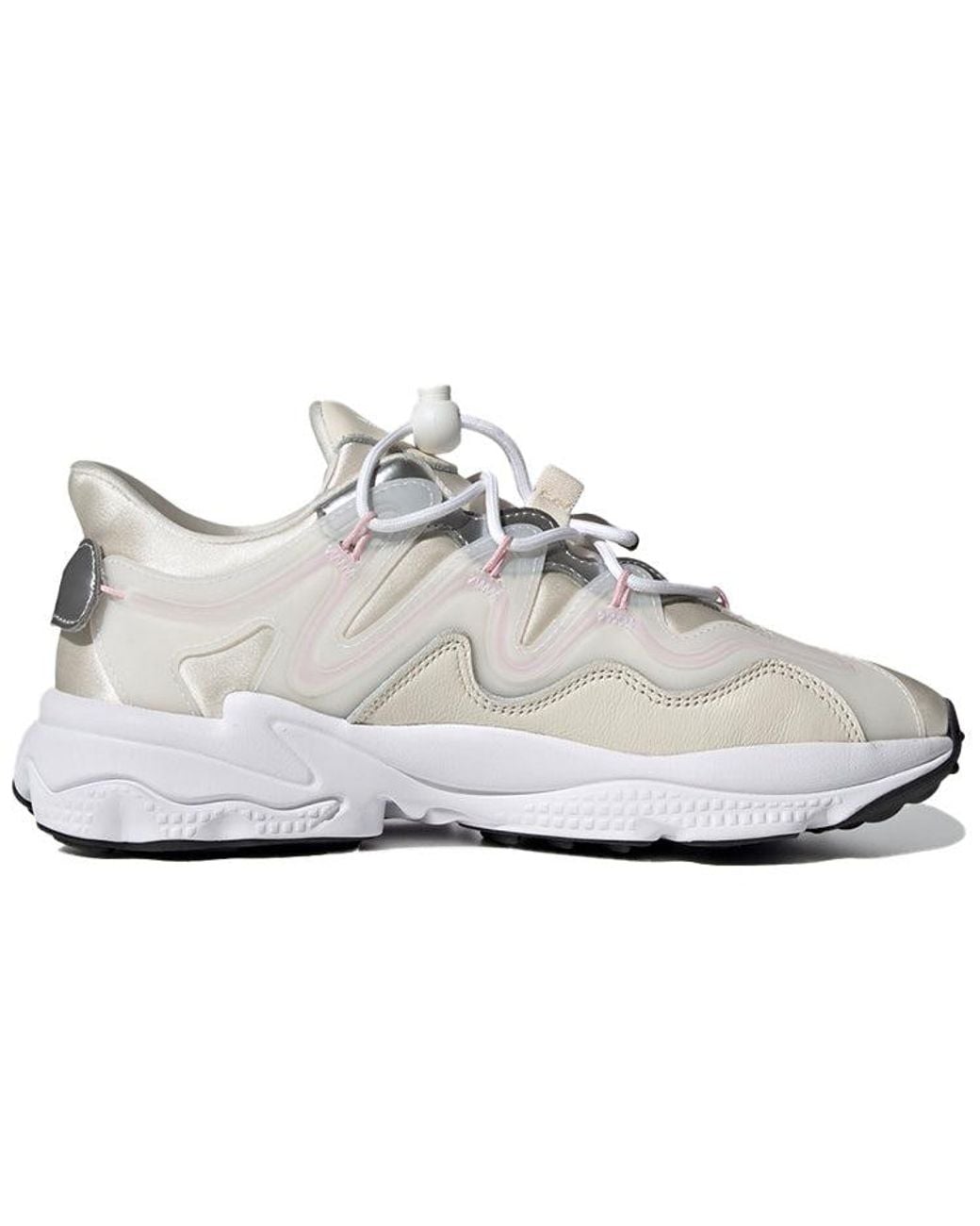 Adidas White Ozweego Plus