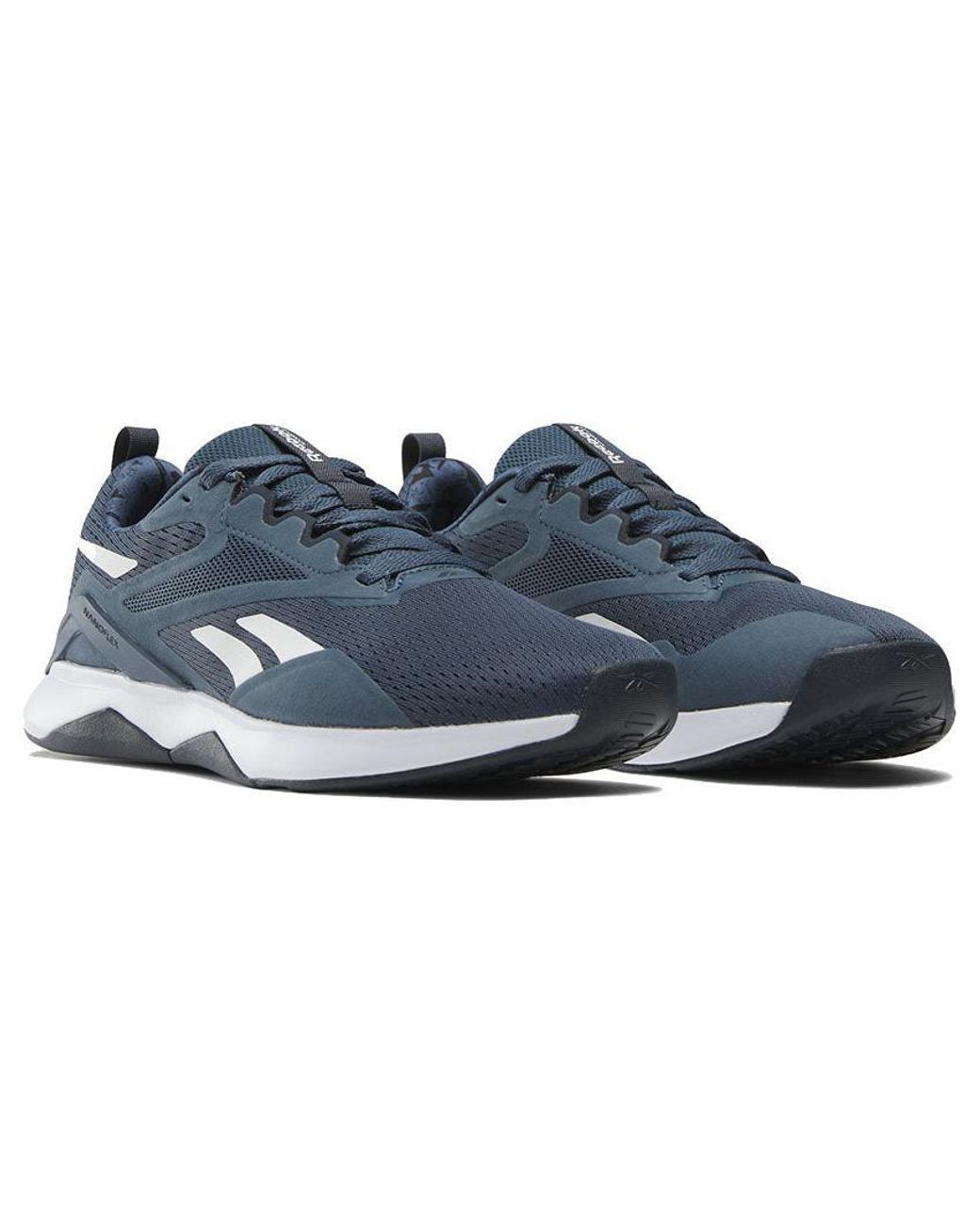 Reebok Blue Nanoflex Tr 2.0 'Dark' for men