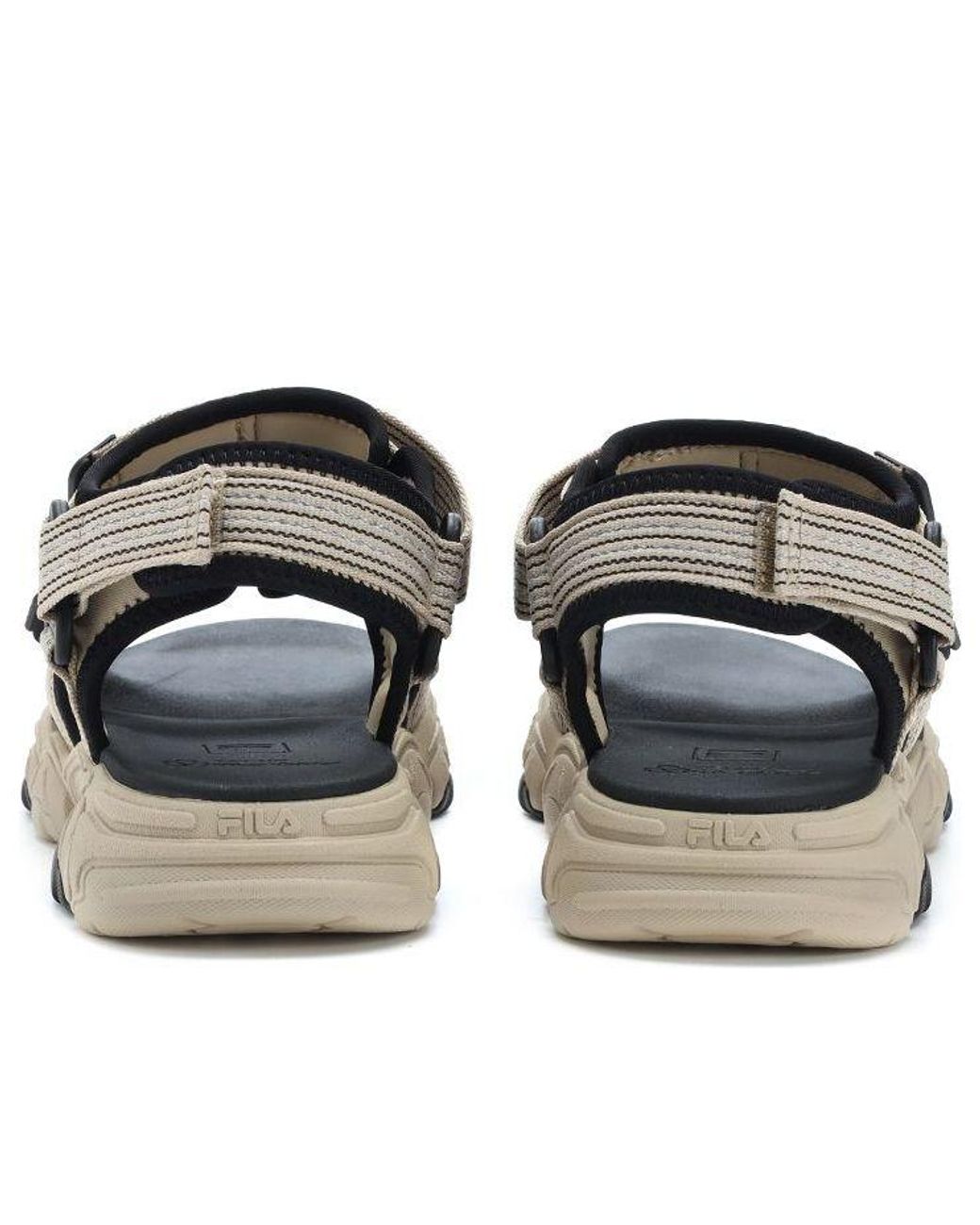 Fila Black Fluid Sandal for men