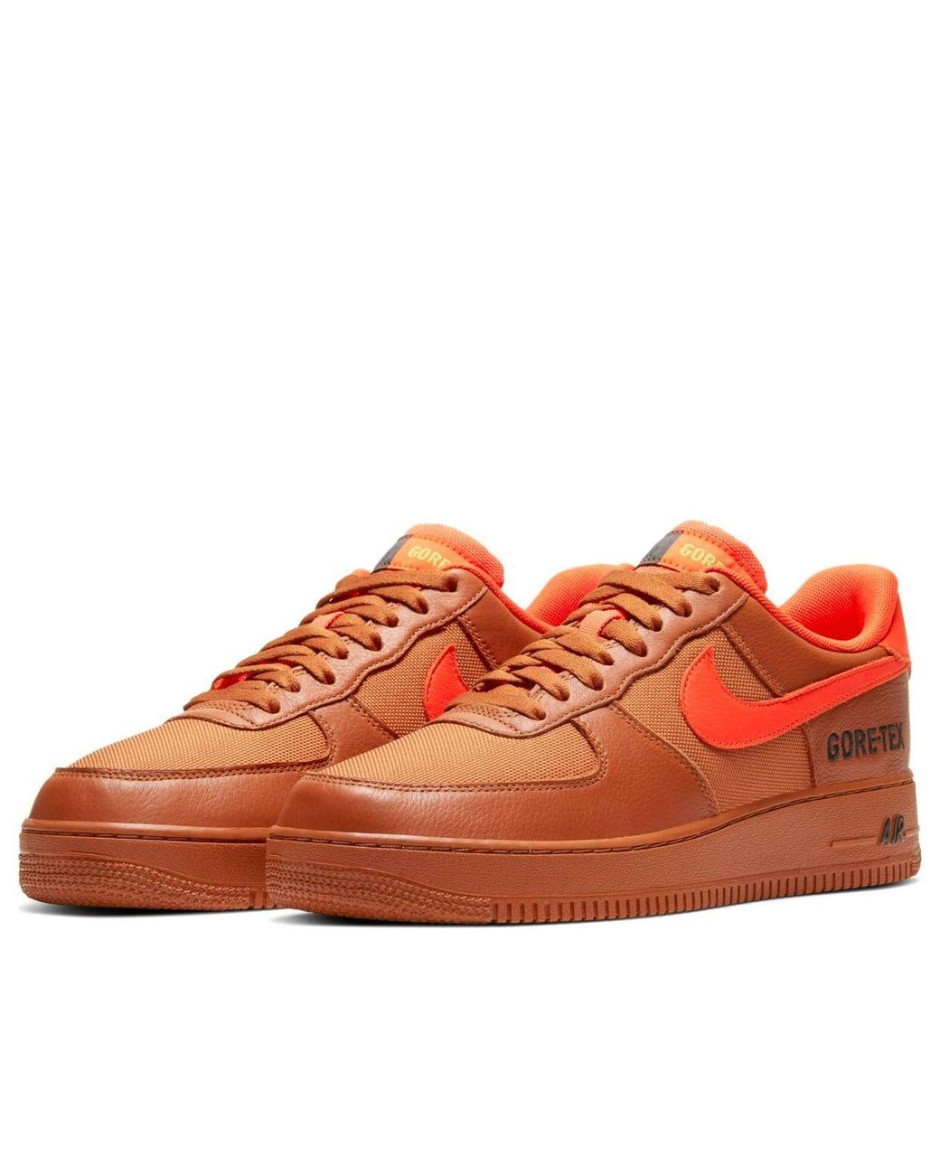 Nike Red Gore-Tex Air Force 1 Low for men