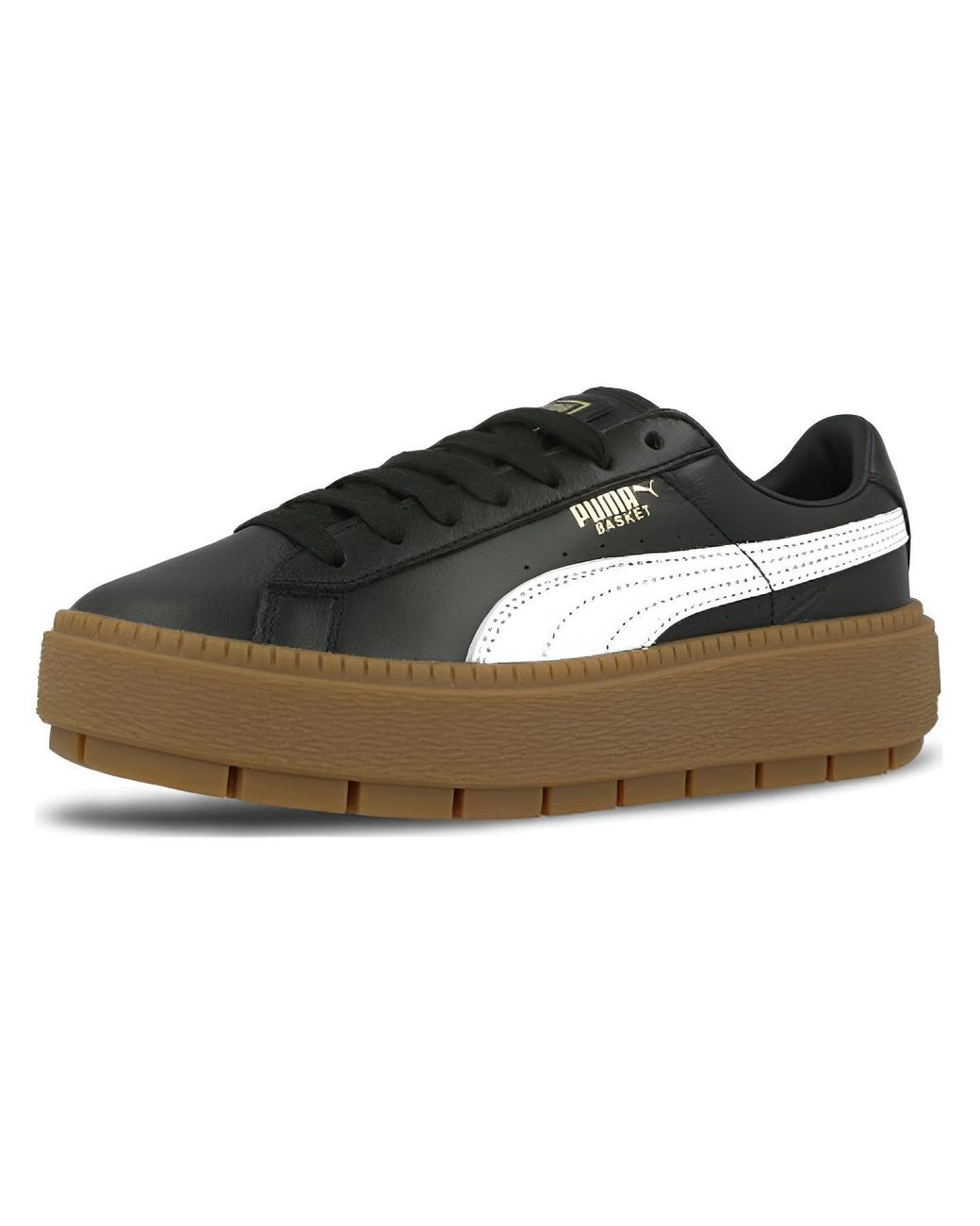 PUMA Black (Wmns) Platform Trace L Gum'