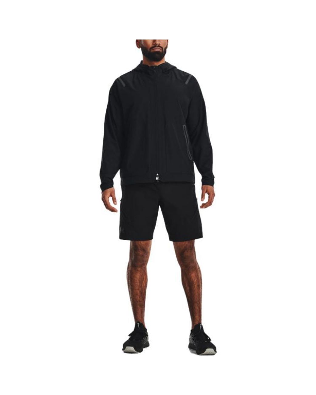 Under Armour Black Unstoppable Cargo Shorts for men