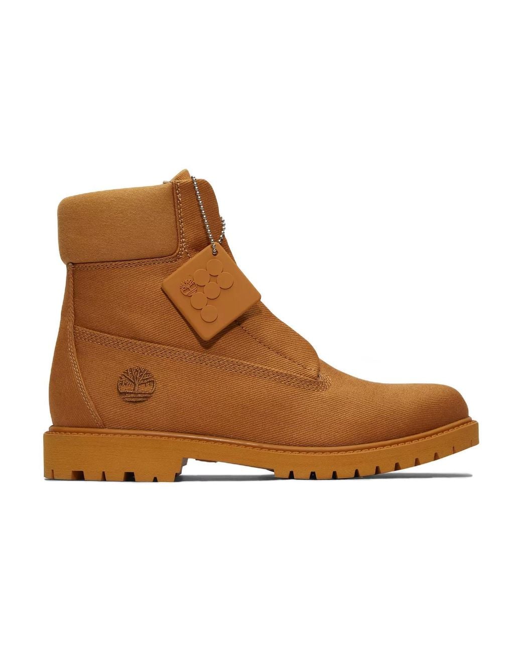 Timberland Brown (Wmns) X Pangaia Waterproof Inch Boots 'Wheat'