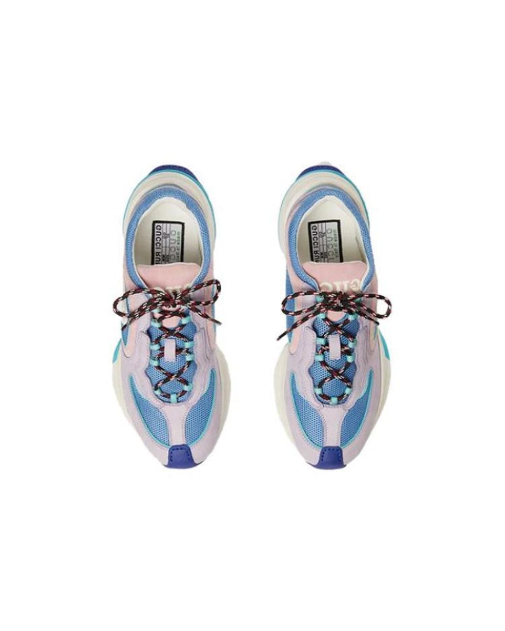Gucci Blue (Wmns) Run Suede Sneakers