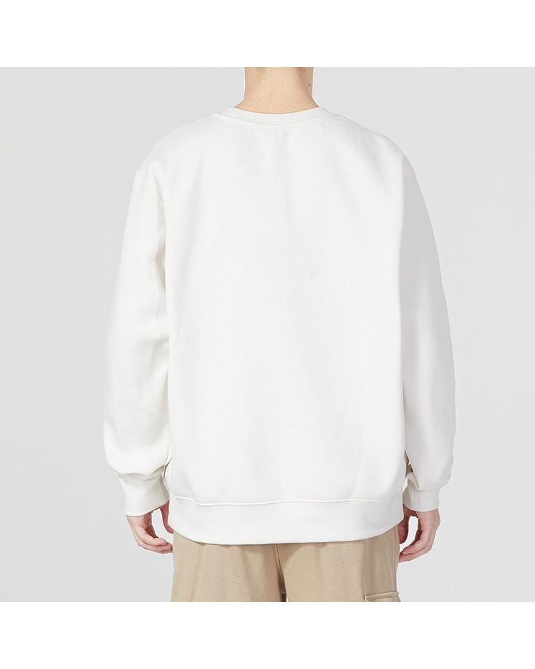 Nike White Multi-Label Logo Sweaters for men