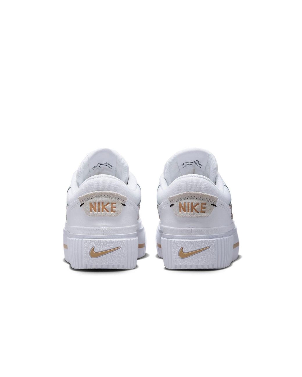Nike White (Wmns) Court Legacy Lift 'United