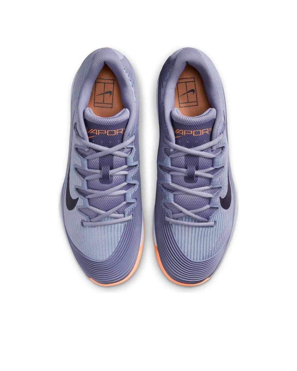 Nike Blue Court Air Zoom Vapor 12 Clay 'Ashen Slate Obsidian' for men