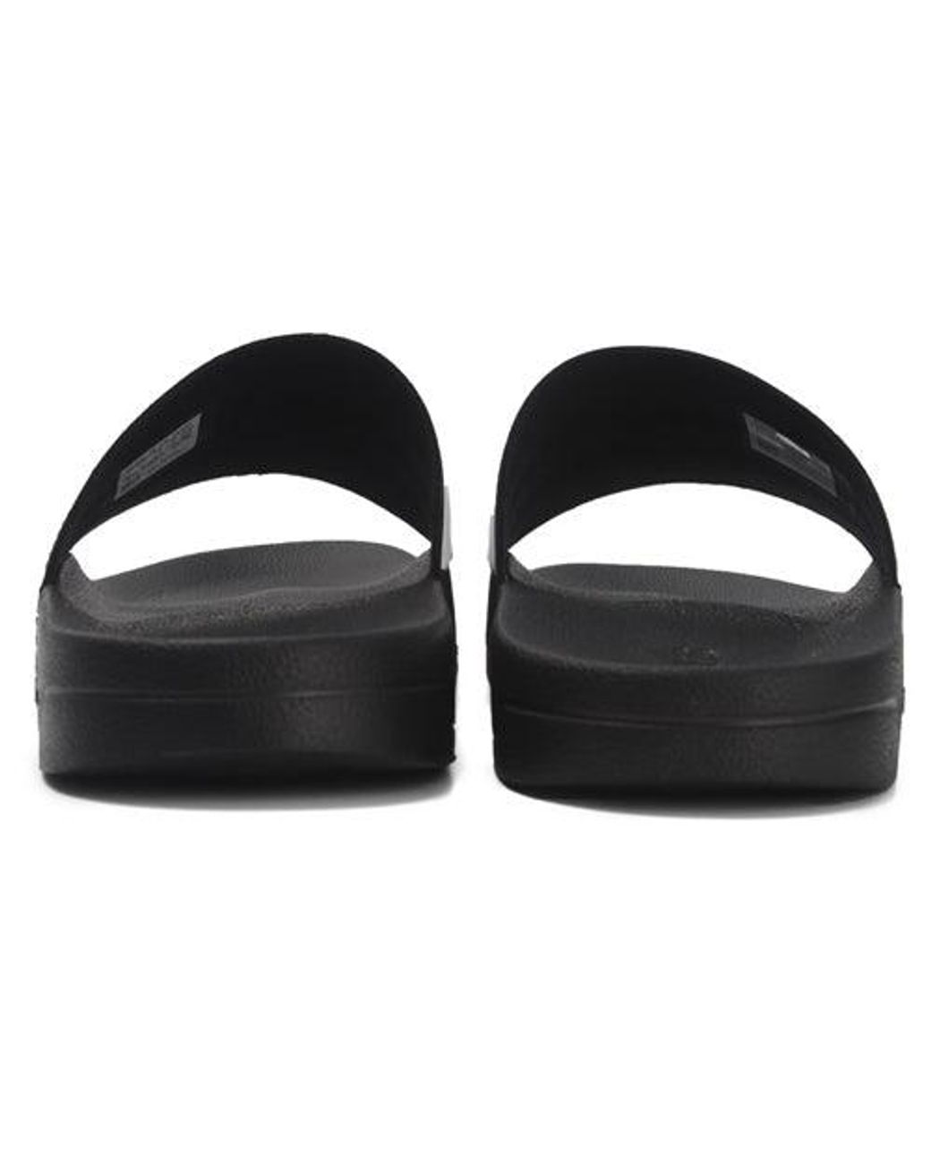 Adidas Black Adilette Cf Slides 'Core' for men