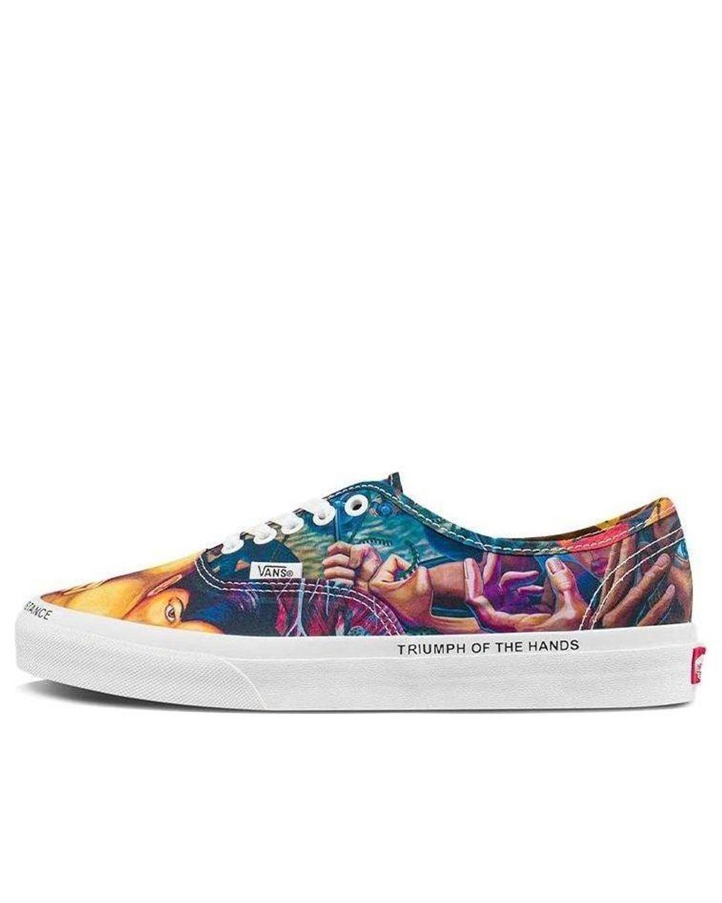 Vans Blue Moca X Authentic 'Judy Baca: Triumph Of The Hearts' for men
