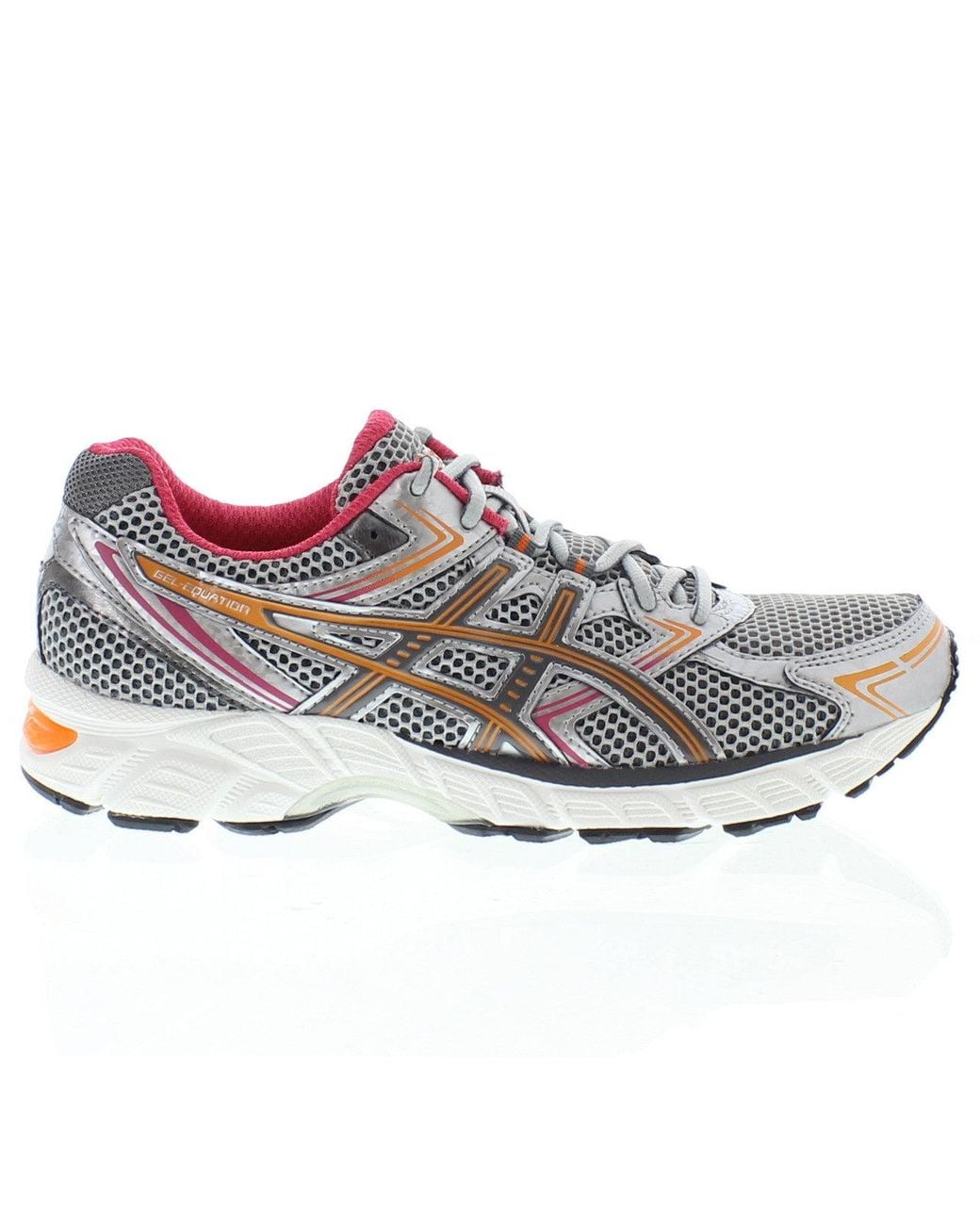 Asics Gray (Wmns) Gel-Equation Wide Running Shoes 'Lightning Raspberry'