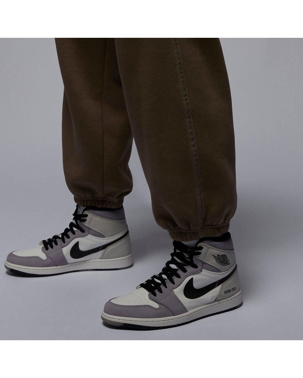 Nike Black X Paris Saint-Germain Fleece Sweatpants 'Palomino' for men