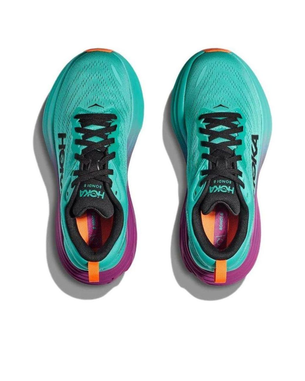 Hoka One One Green (Wmns) Bondi 8 'Electric Aqua'