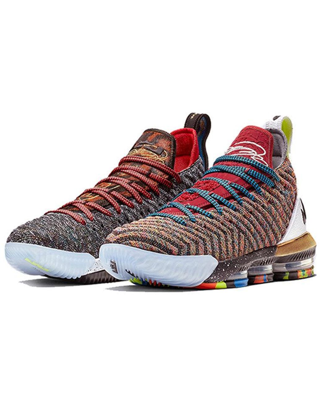 Nike Blue Lebron 16 'What The' for men