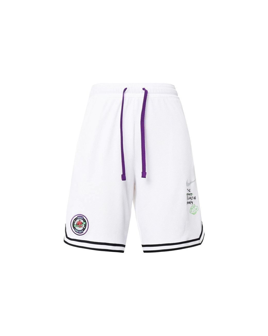 Nike White Dna Summer Hoops Sports Short for men
