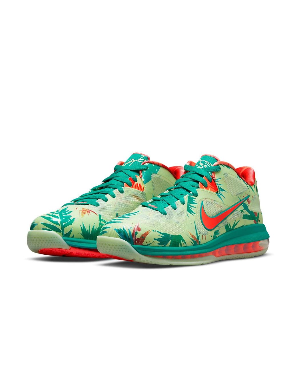 Nike Green Lebron 9 Low 'Lebronold Palmer' for men