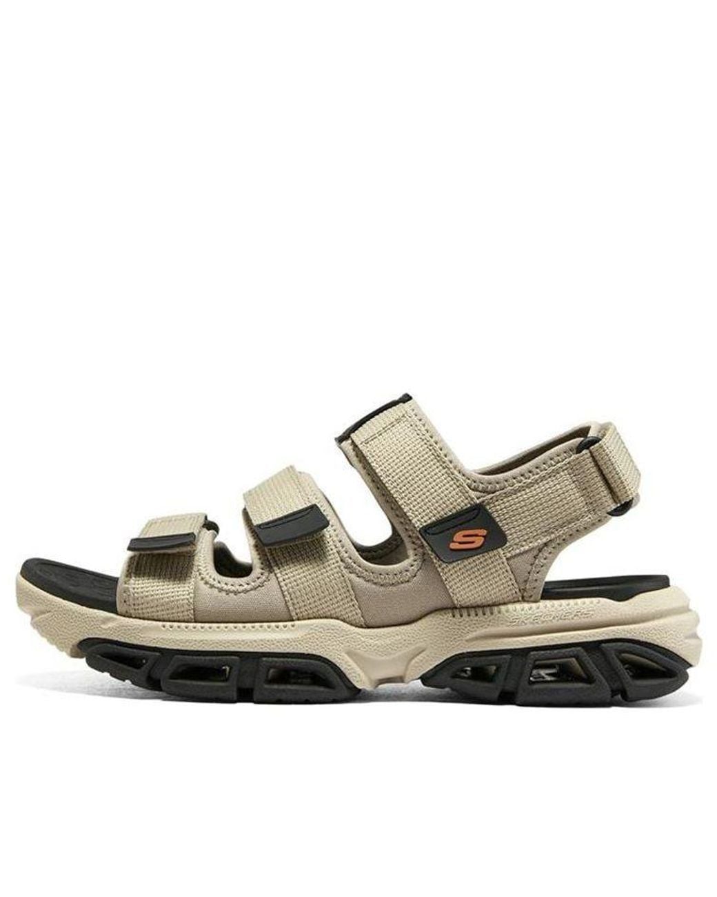 skechers sandals tan