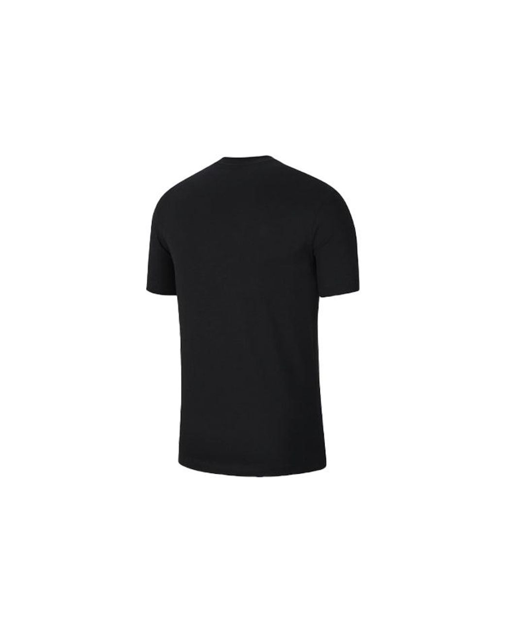 Nike Black Sportswear Printing Short Sleeve 'Airman Futura' for men