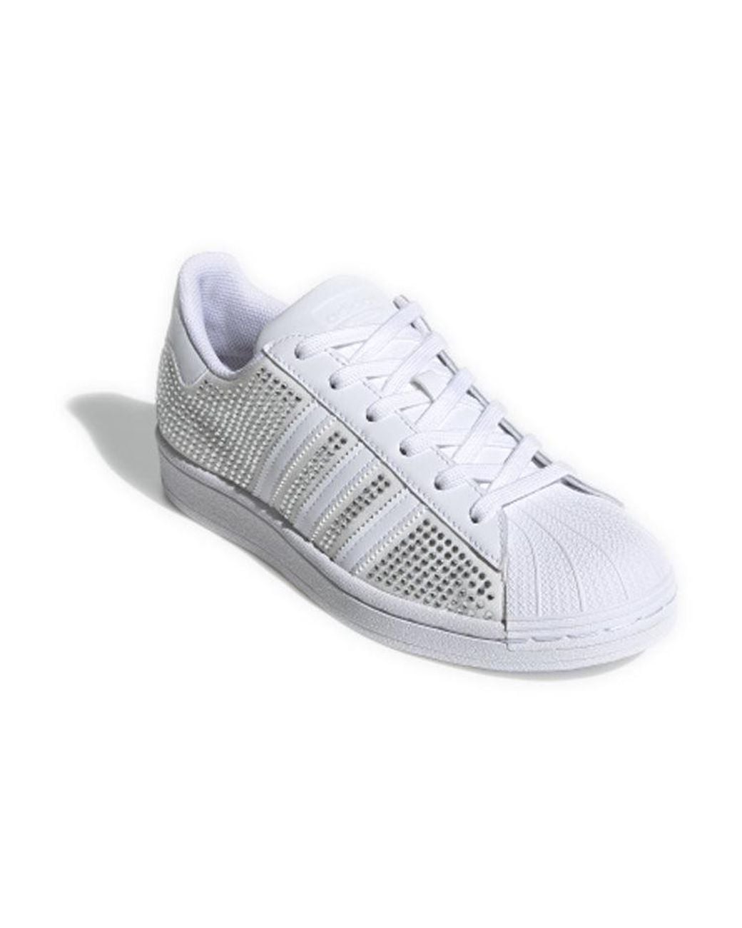 Adidas White (Wmns) Superstar 'Bling
