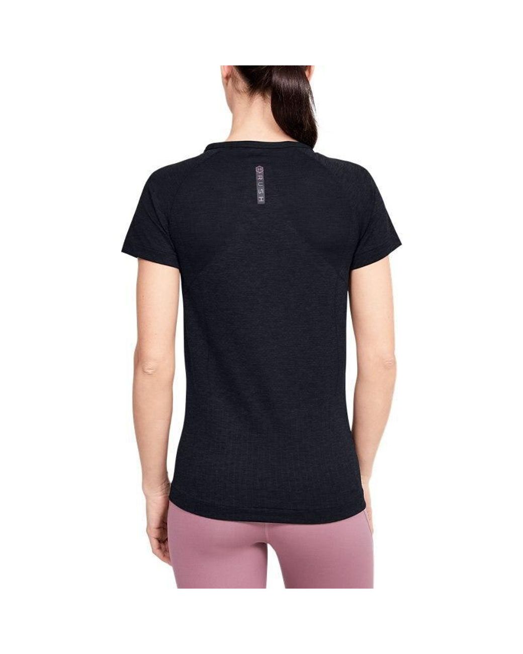 Under Armour Blue (Wmns) Rush Seamless Short Sleeve