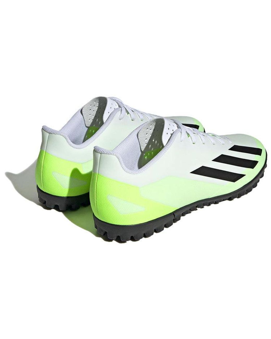 Adidas Green X Crazyfast.4 Tf Lucid Lemon' for men