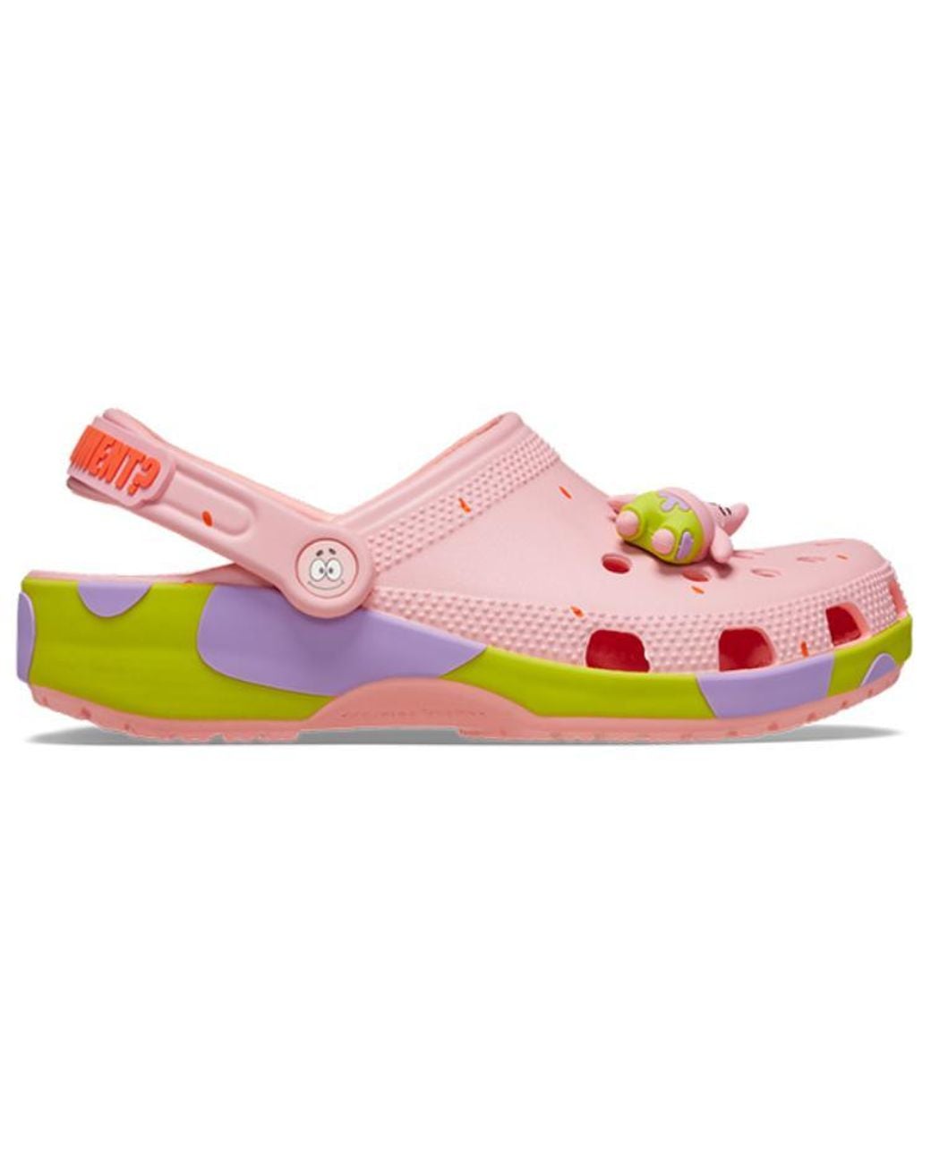 CROCSTM Pink X Spongebob Squarepants Classic Clog 'Patrick' for men