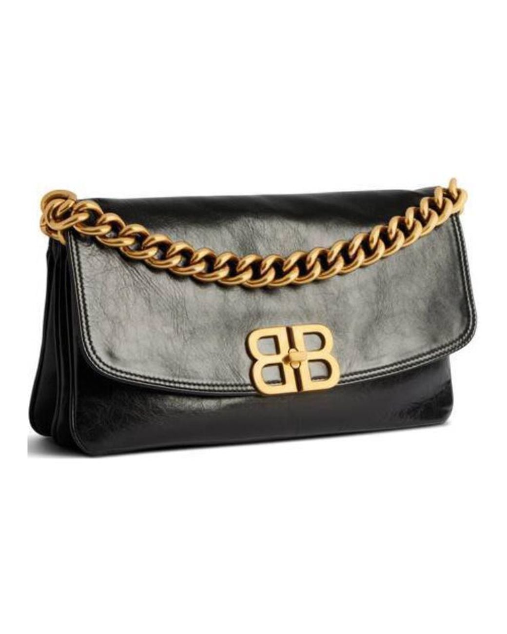 Balenciaga Black (Wmns) Bb Soft Medium Flap Bag