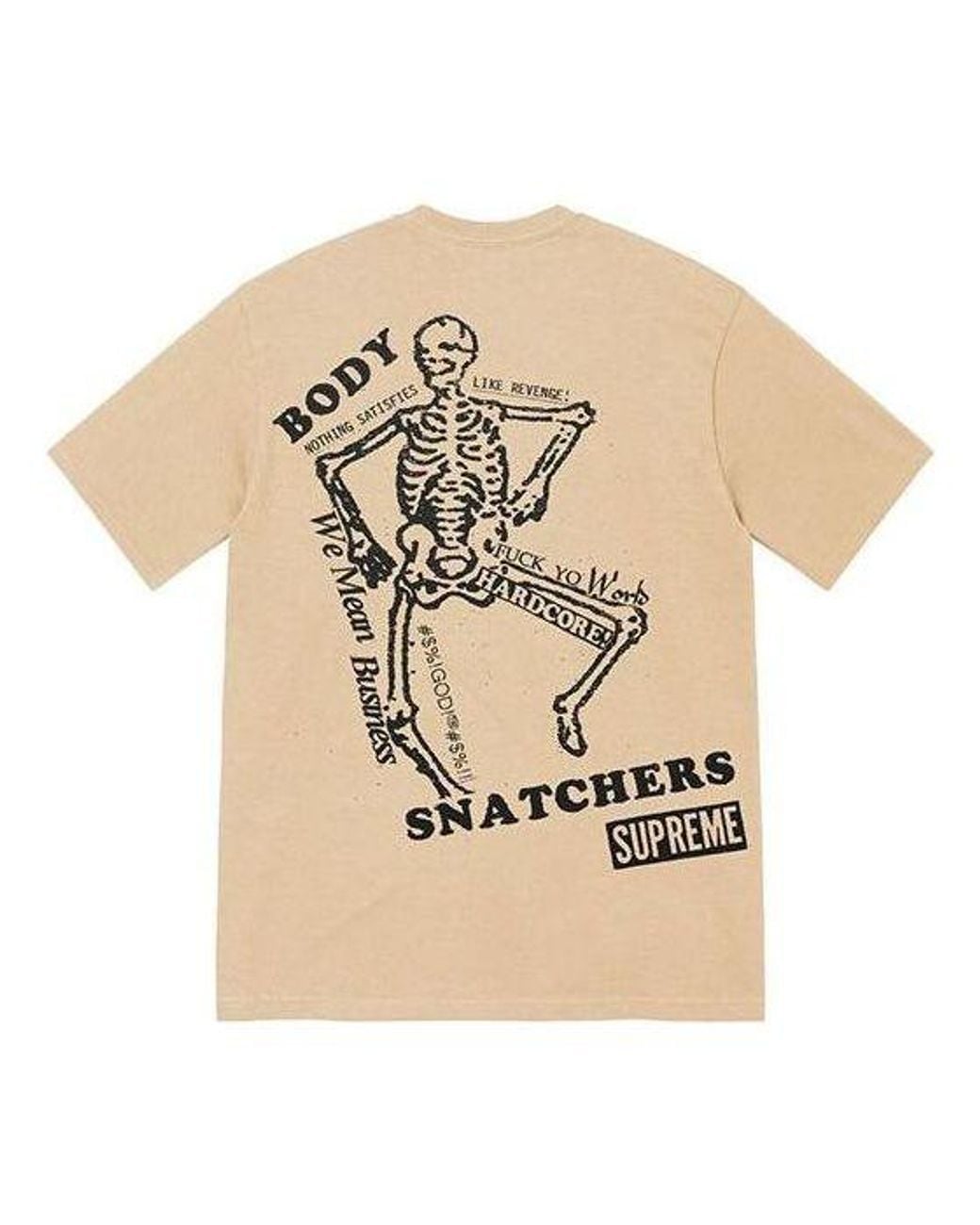 Supreme Natural Body Snatchers T-Shirt for men