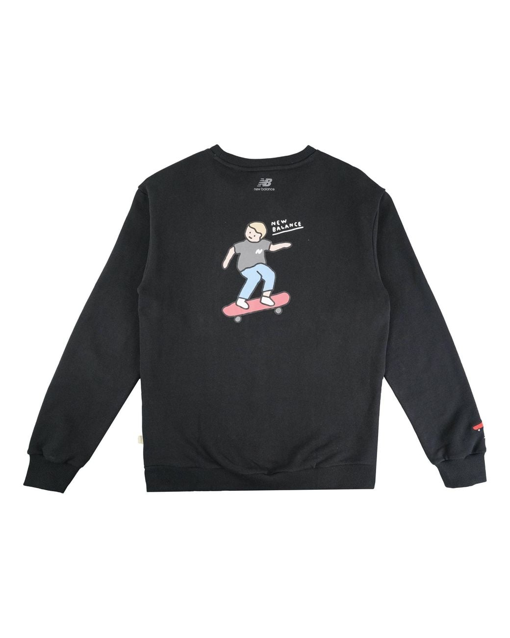 New Balance Blue X Doe Printing Graphic Pullover for men