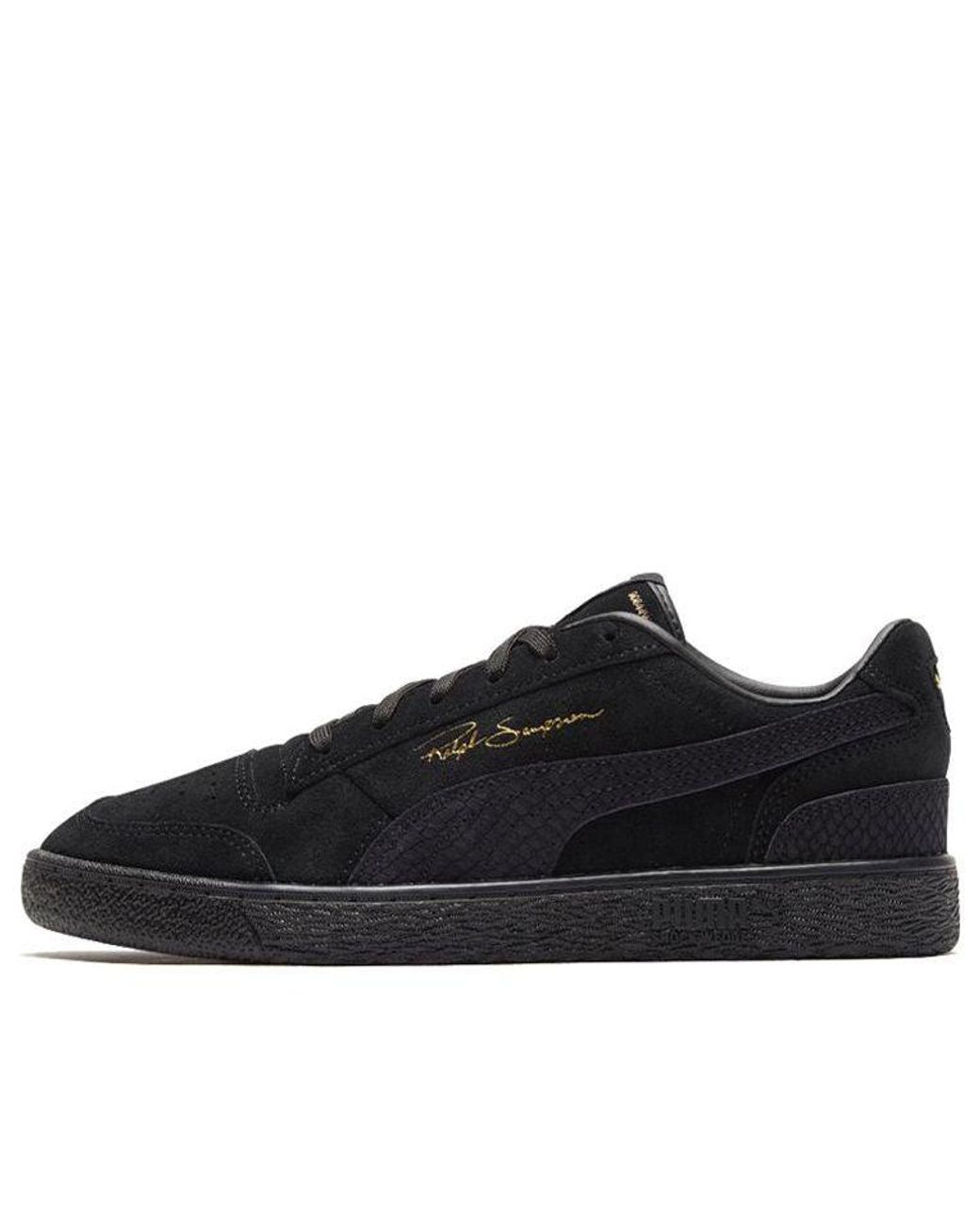 PUMA Black Ralph Sampson Lo Reptile for men