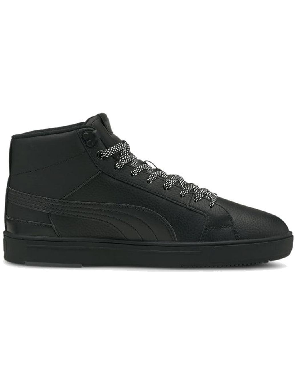 PUMA Black Serve Pro Mid Pure-Tex for men