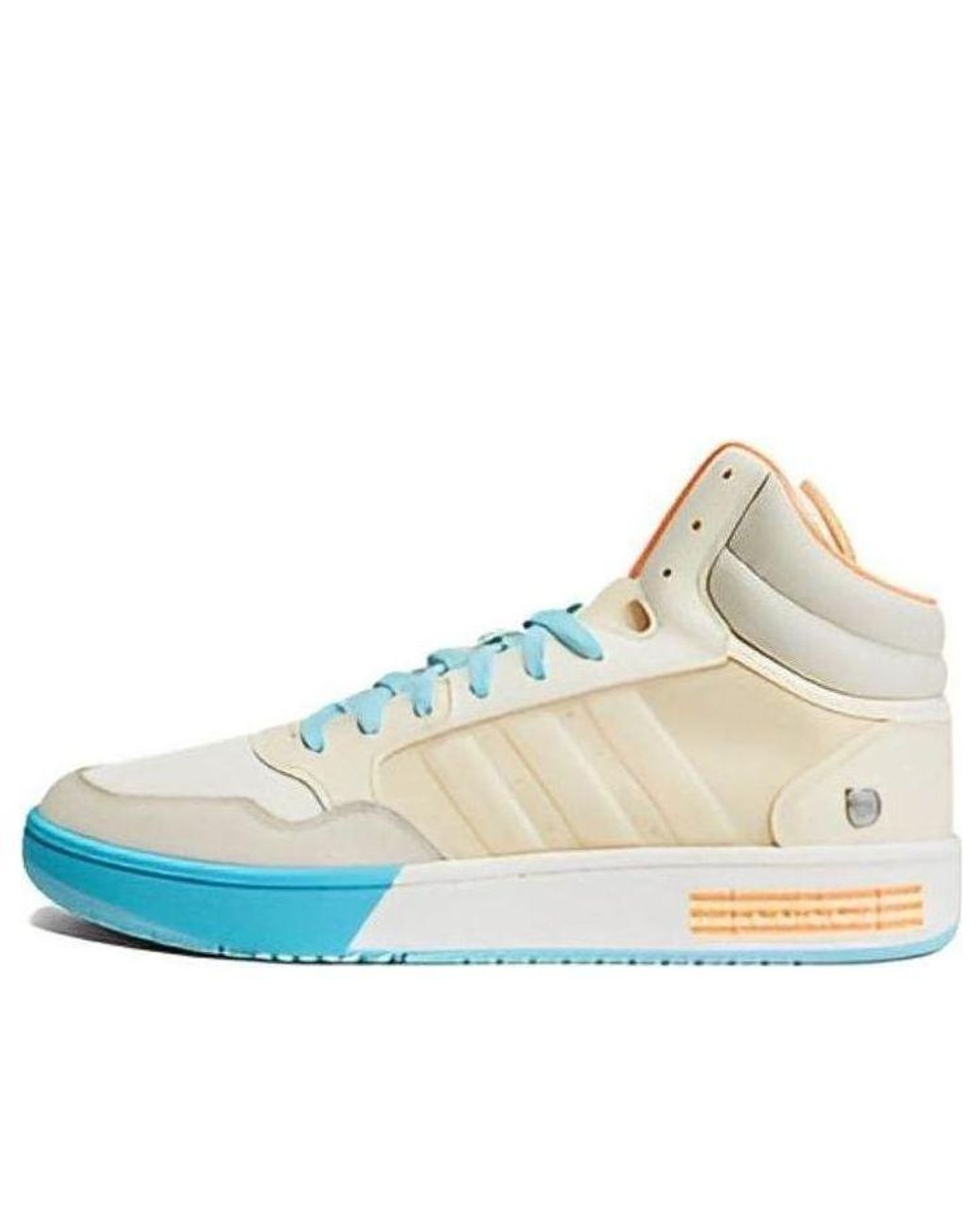 Adidas Blue Hoops 3.0 Mid Shoes for men