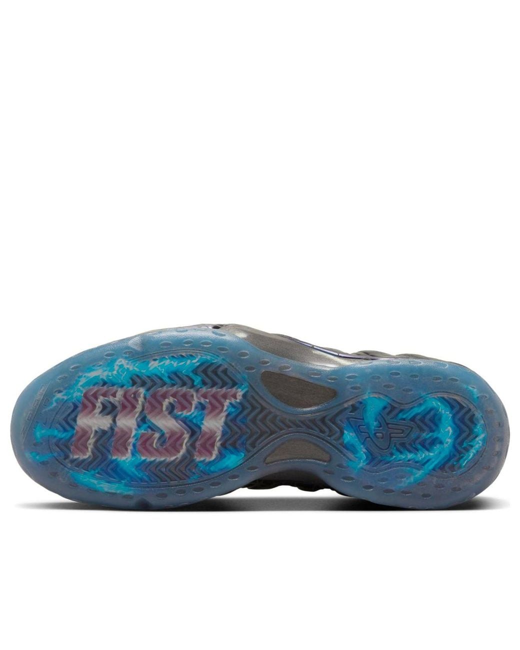 Nike Blue Air Foamposite One X Tekken 8 'Kazuya Mishima' for men
