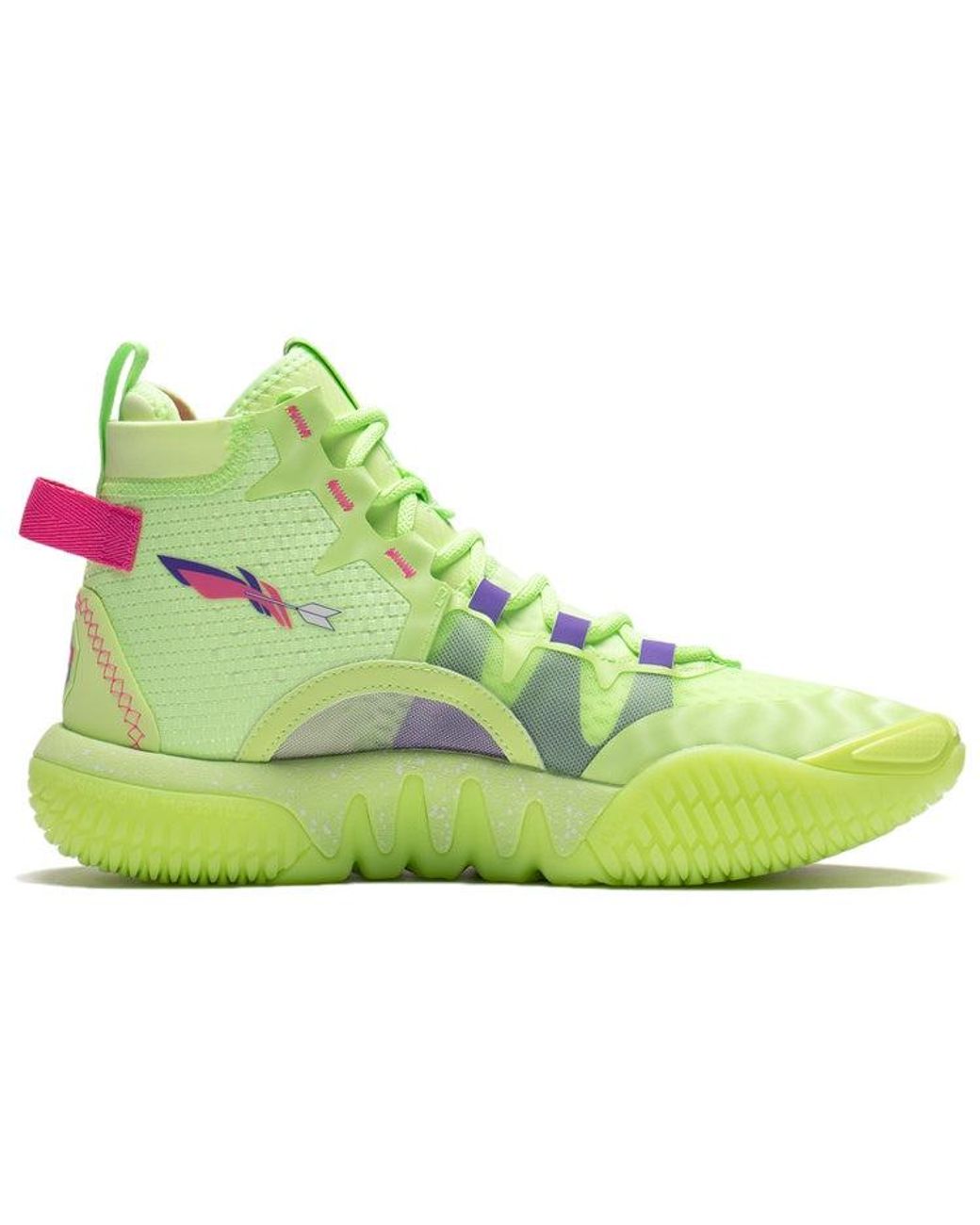 Li-ning Green Badfive 2 High 'Neon' for men