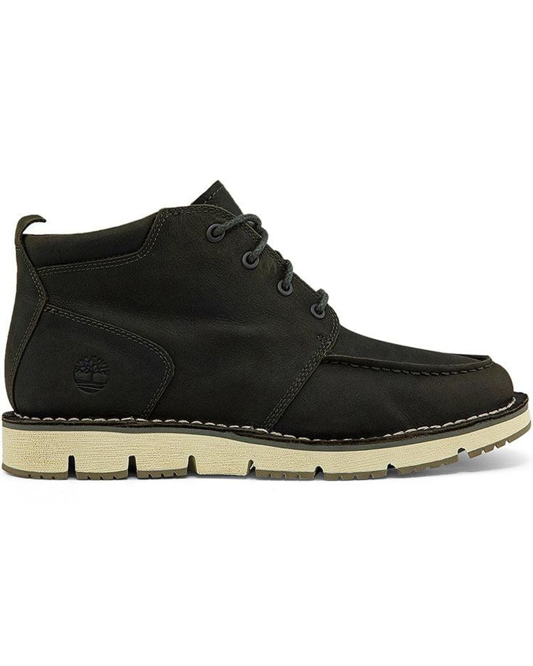 Timberland Black Westmore Moc Toe Chukka Boot for men