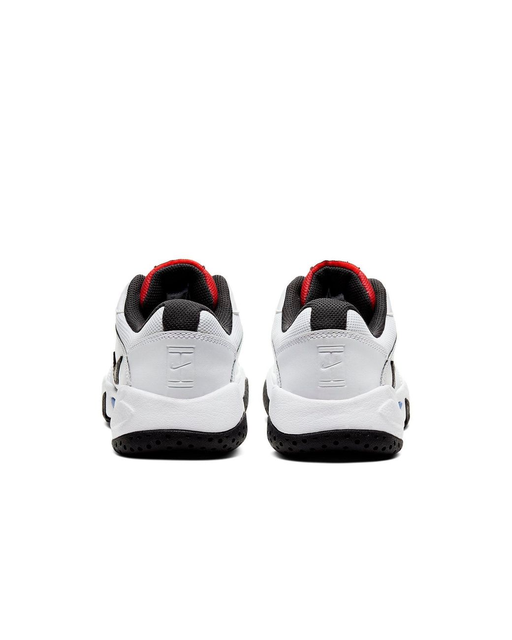 Nike White (Wmns) Court Lite 2 'Laser Crimson'