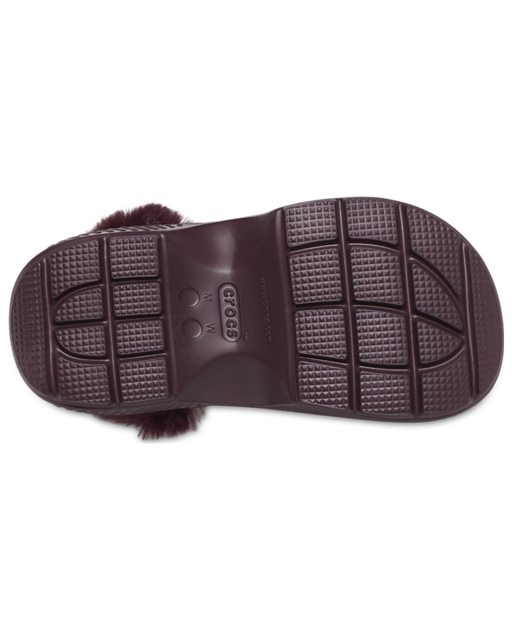 CROCSTM Purple (Wmns) Stomp Lined Clogs 'Dark Cherry'