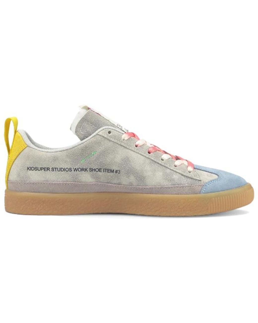 PUMA White Kidsuper Studios X Suede Vintage 'Lupine' for men