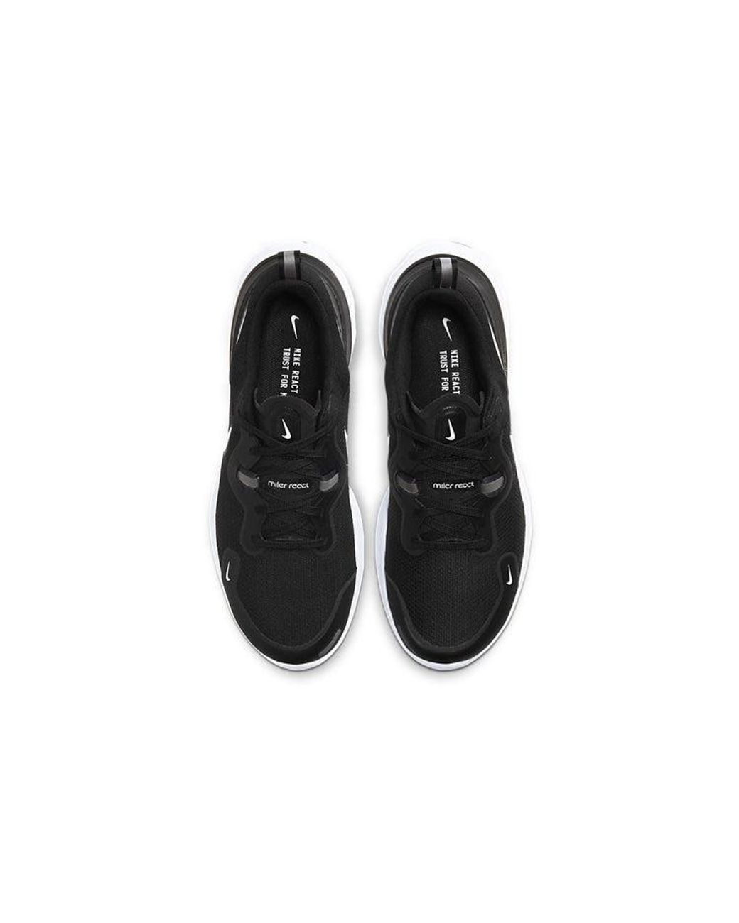 Nike Black React Miler for men
