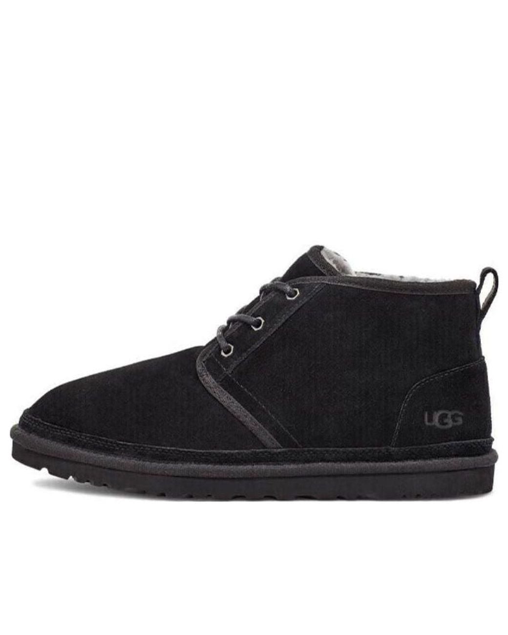 Ugg Black Neumel Fleece Lined Snow Boots for men