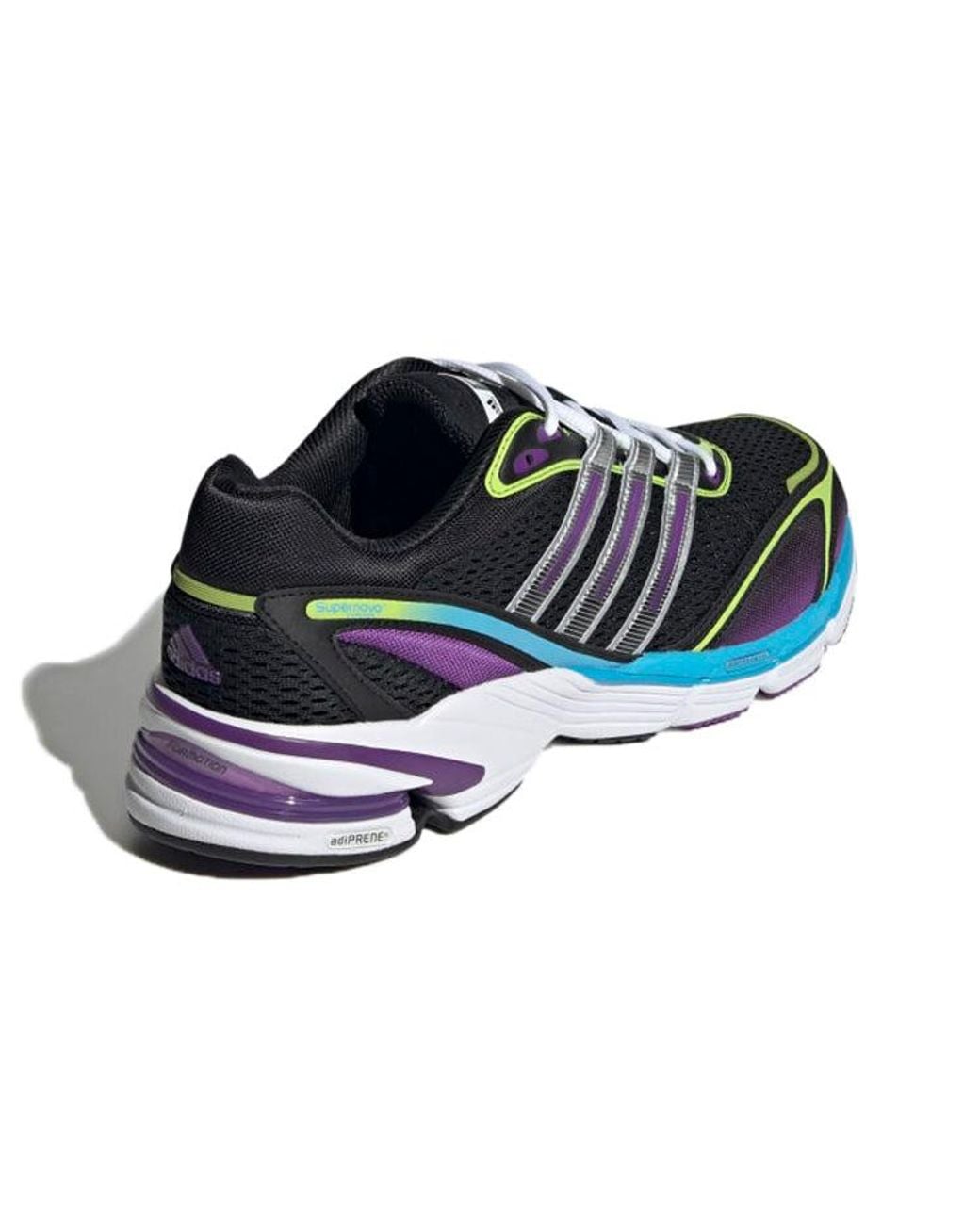 Adidas Blue Supernova Cushion 7 Shoes 'Core Metallic' for men