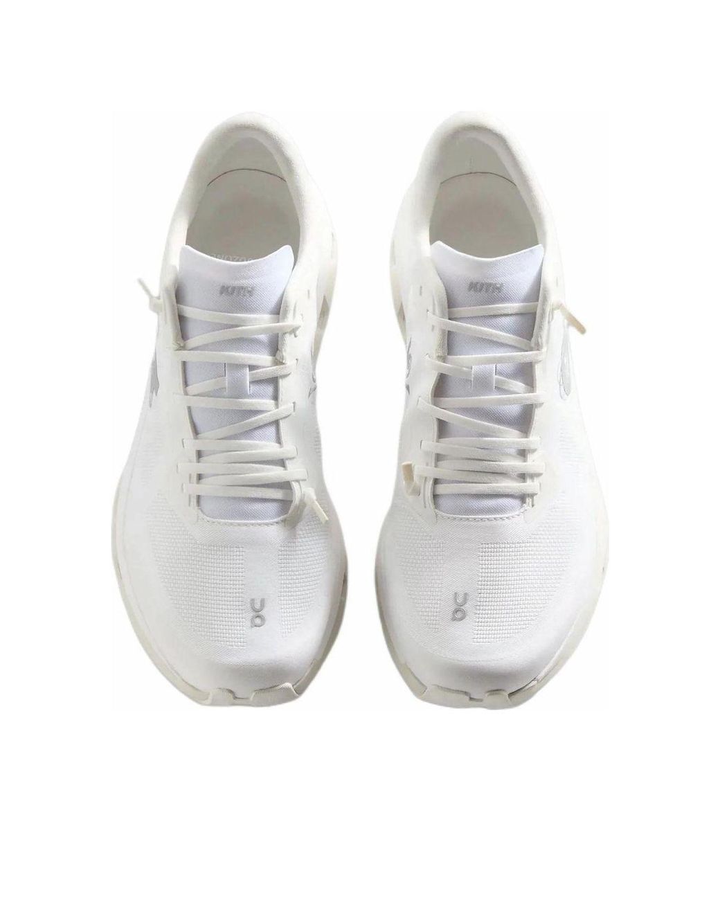 On Shoes White X Kith Cloudzone Ice' for men