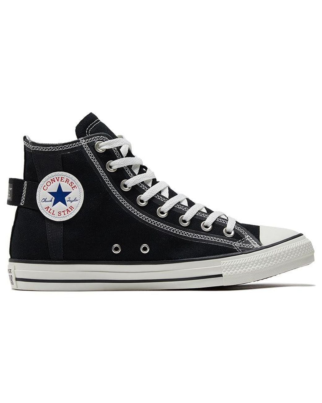 Converse Black Chuck Taylor All Star High 'Logo Tag for men