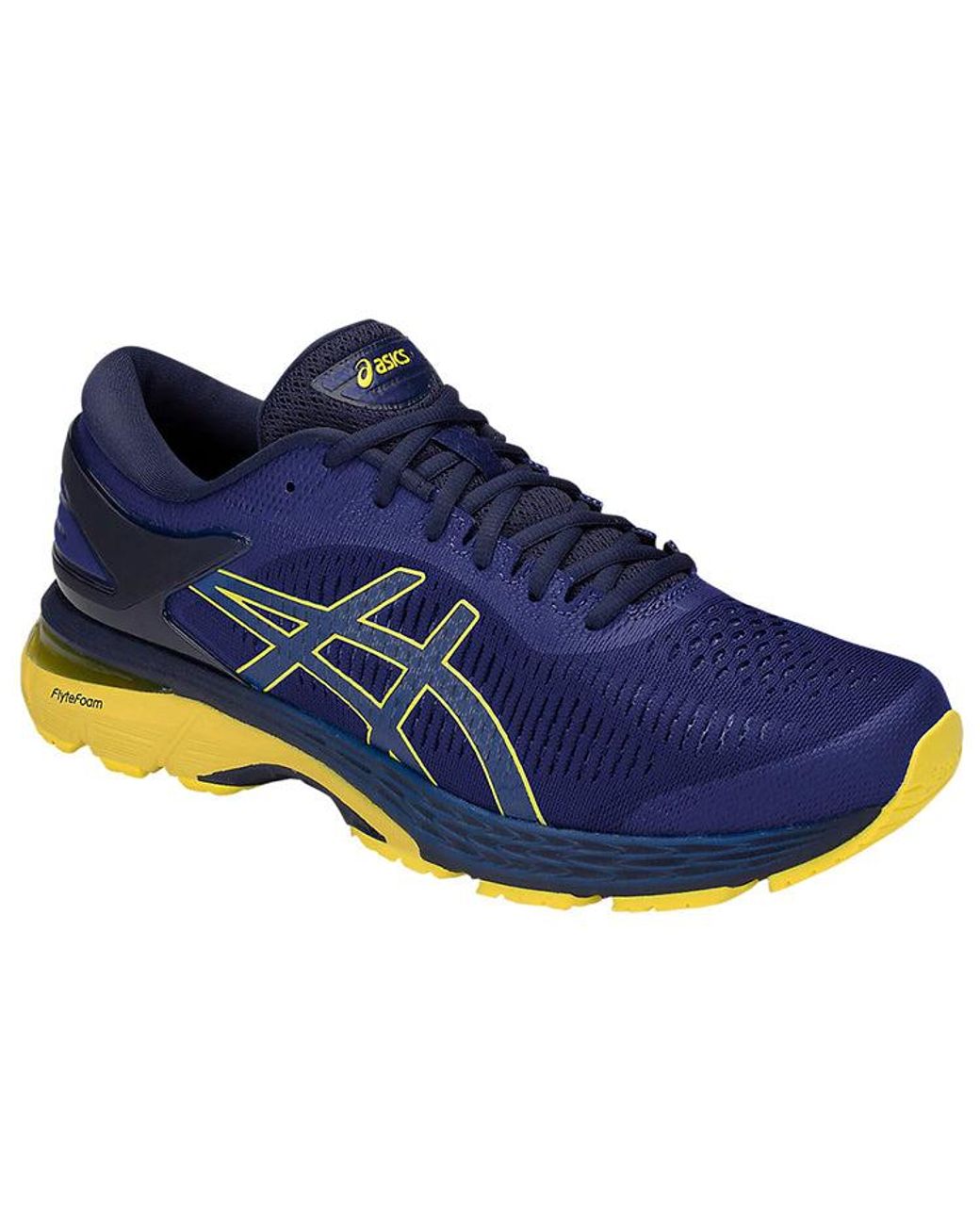 Asics Blue Gel-Kayano 25 'Lemon Spark' for men