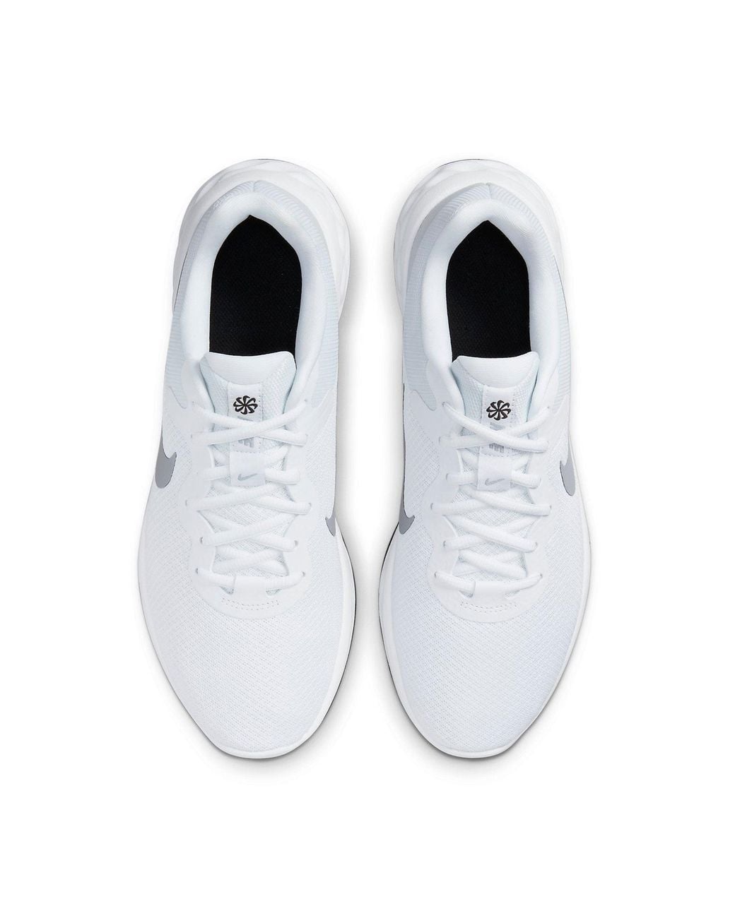 Nike White Revolution 6 Next Nature Pure Platinum' for men