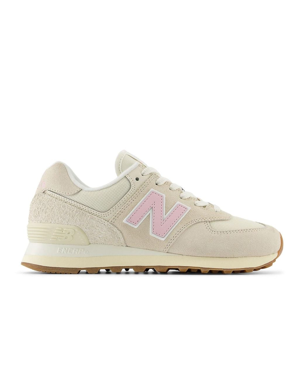 New Balance White (Wmns) 574 'Linen Mid Century'