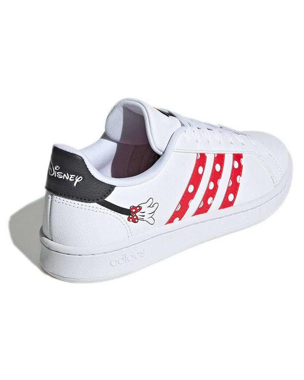 Adidas White (Wmns) X Disney Grand Court Base 'Minnie Mouse'