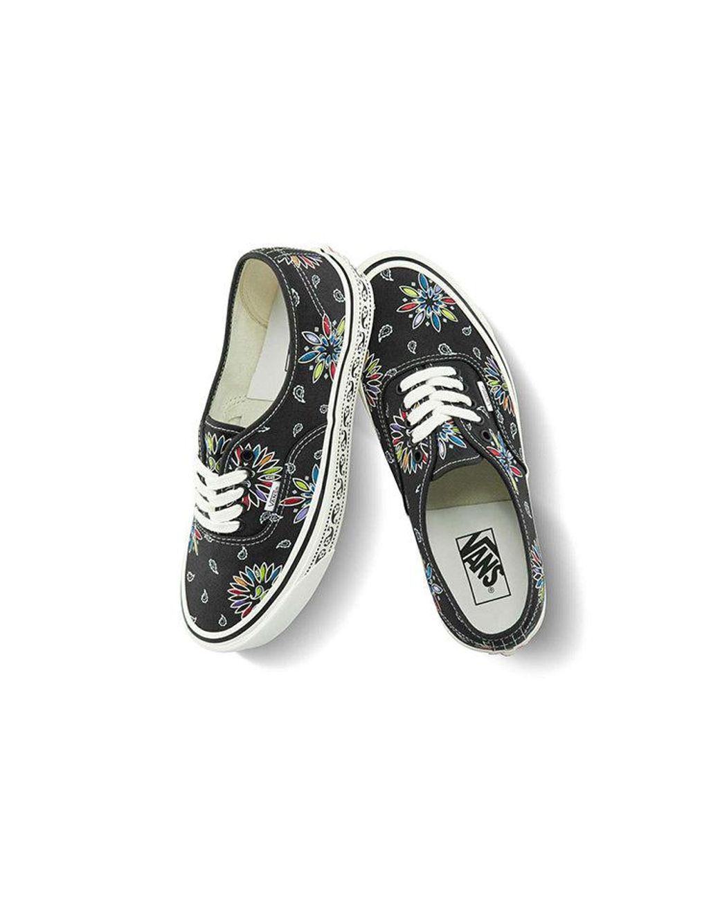Vans Black Authentic 44 Dx 'Paisley for men