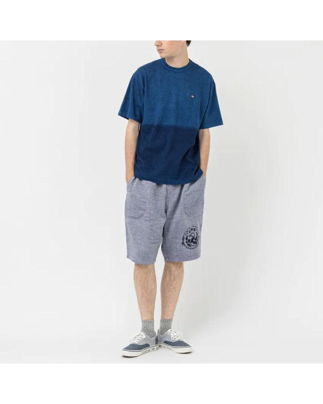 Human Made Blue Dyed T-Shirt #1 for men