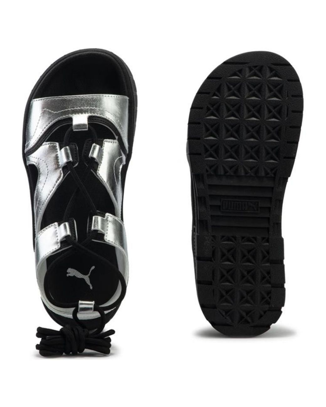 PUMA Black (Wmns) Cilia Wedge Sandals